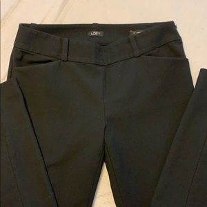 Loft black dress pants